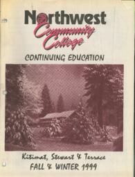 Continuing Education : Kitimat, Stewart & Terrace : Fall & Winter 1999