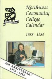 Northwest Community College Calendar, 1988-1989