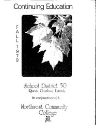 Continuing Education : Fall 1979