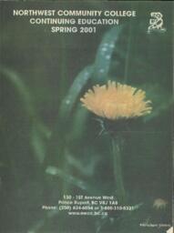Northwest Community College : Continuing Education : Spring 2001