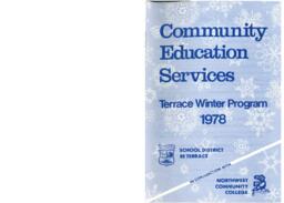 Community Education Services : Terrace Winter Program, 1978