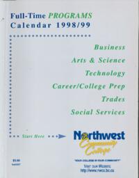 Full-time Programs Calendar 1998/99