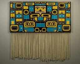 [Chilkat Blanket Design Panel Painting]