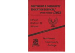 Continuing & Community Education Services : Spring Program, 1978