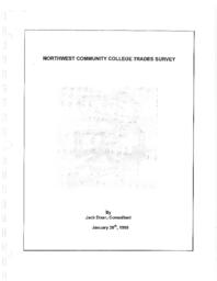 Northwest Community College trades survey