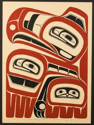 Haida Sitting Eagle Family Crest