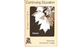 Continuing Education : Fall 1979, Kitimat