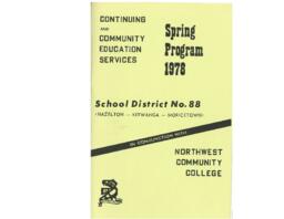 Continuing & Community Education Services : Spring Program, 1978